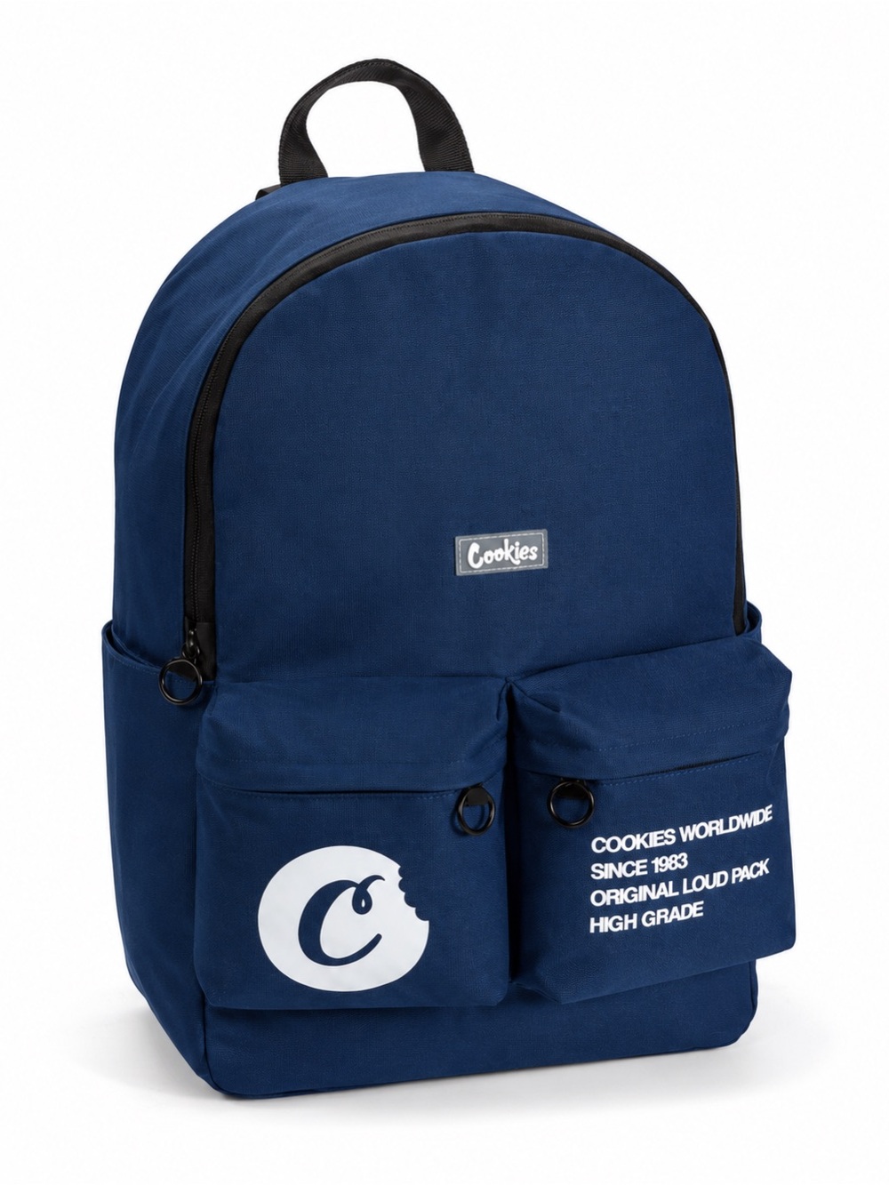 Cookies Stasher Smell Proof Navy Blue Backpack Loud Pack NWT